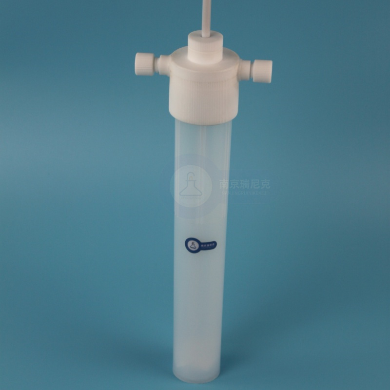 PFA聚四氟乙烯沖擊瓶耐酸堿洗氣瓶帶攪拌槳反應瓶可定制